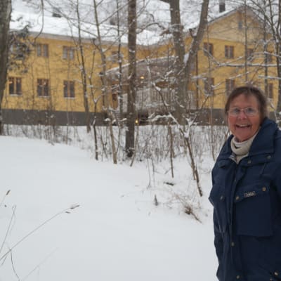 Hanna Järvinen vid Kapellstrand i Pargas