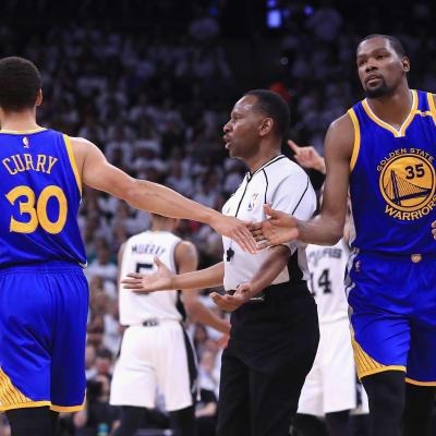 Steph Curry och Kevin Durant.