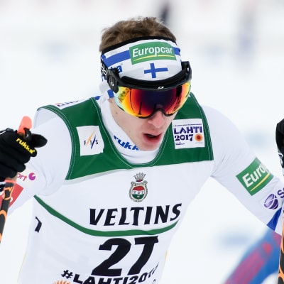 Ilkka Herola var allt annat än nöjd med sin tolfte plats i den först individuella tävlingen i Lahtis.