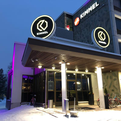 Hotelli-ravintola Kimmel Joensuussa ulkoapäin.