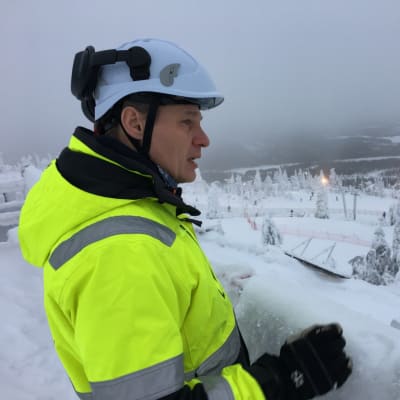 Hotelli Iso-Syötteen omistaja Juha Kuukasjärvi.
