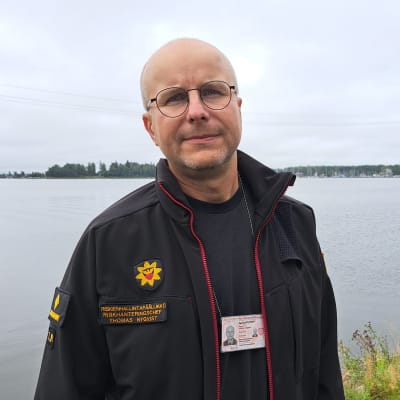 Riskhanteringschef Thomas Nyqvist på Österbottens räddningsverk.