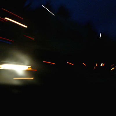trafik i mörkret