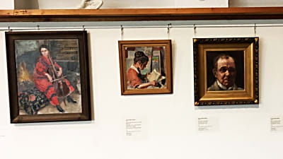 Akseli Gallen-Kallela: Tre porträtt från 1910-talet