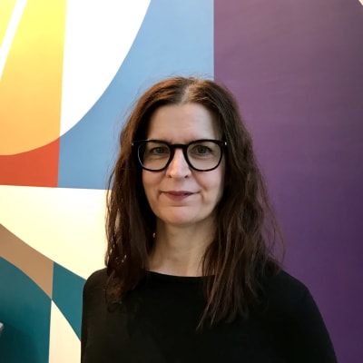 Medieprofilen Micaela Röman. 