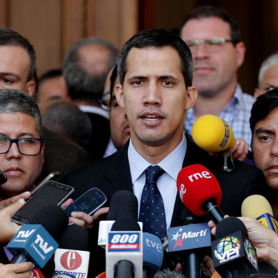 Juan Guaido, oppositionsledare i Venezuela. 