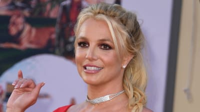 Britney Spears deltar i premiärvisningen av filmen Once Upon a Time... in Hollywood på en biograf i Hollywood den 22 juli 2019.