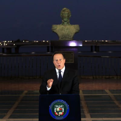 Panamas president Juan Carlos Varela sa i ett tal till nationen att en oberoende utredningen ska granska landets skamfilade finansindustri