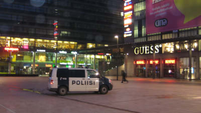Polisbil i Kampen.