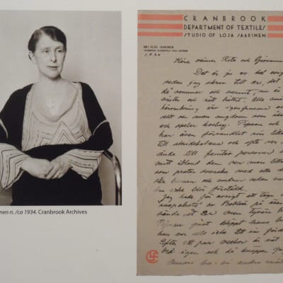 Loja Saarinen brevkorrespondens 1930-talet.