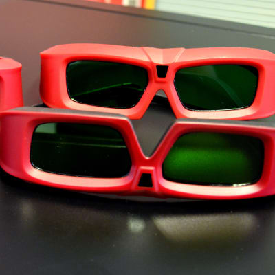 3D-glasögon för biografbruk