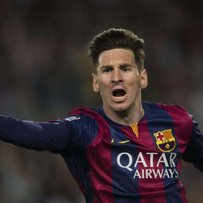 Lionel Messi gjorde två mål mot Bayern i lagens första möte.