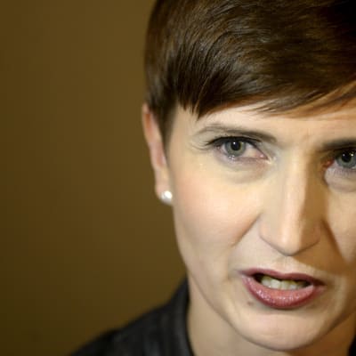 Omsorgsminister Susanna Huovinen.