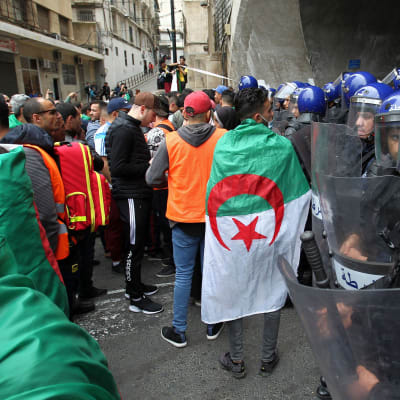 Demonstration i Algér 19.4.2019