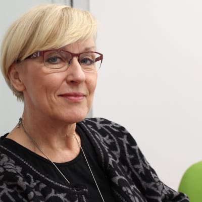 Marina Sjöholm, rektor för Tölö gymnasium, januari 2016