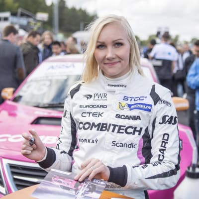 Finska Emma Kimiläinen i formulaserien W Series. 
