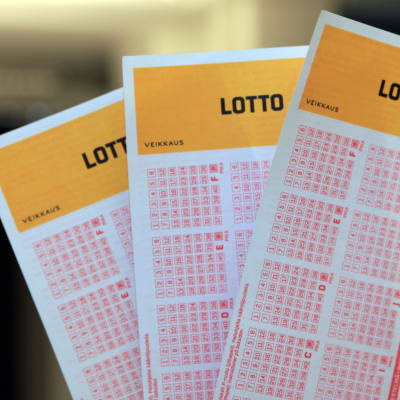 De nya lottokupongerna med gul kant.