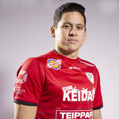 Futsalpelaaja venezuelalainen Enderson Suarez pelipaidassa.