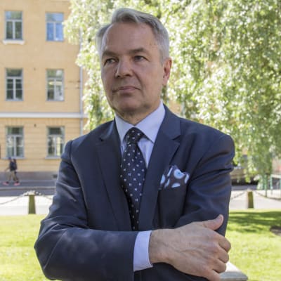 Pekka Haavisto / Ulkoministeri / Ritaripuisto Helsinki 24.06.2019