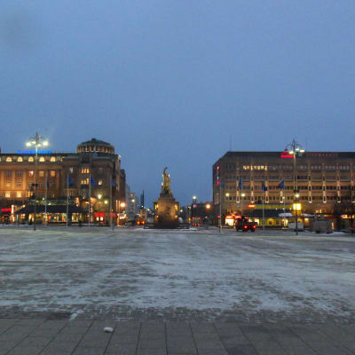 Vasa torg i november 2010.