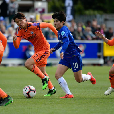 Ji So-yun spelar sin klubbfotboll i Chelsea.