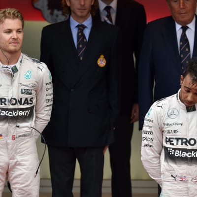 Lewis Hamilton var inte glad efter loppet.