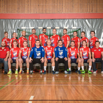 Helsingfors IFK:s handbollsherrar inför säsongen 2016-2017.