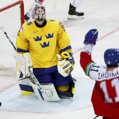 Sverige förlorade mot Tjeckien med 2–4.