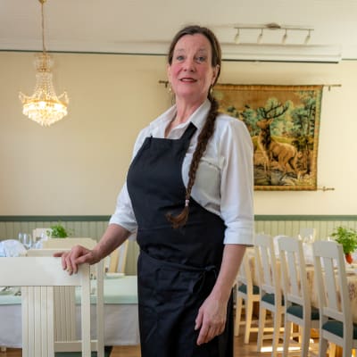 Ravintola Paakarin ravintoloitsija Kirsti "Kikka" Leimu.