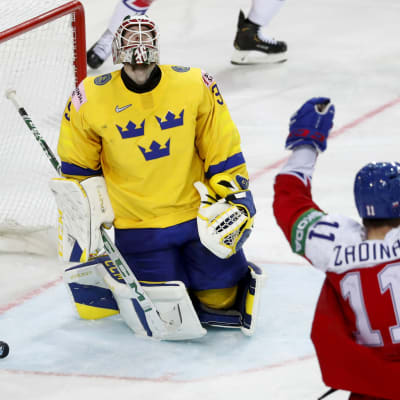 Sverige förlorade mot Tjeckien med 2–4.