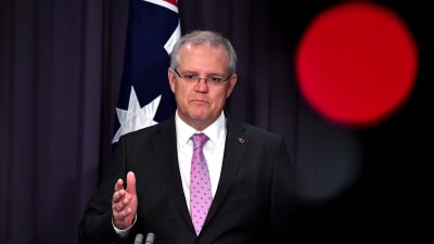 Australiens premiärminister Scott Morrison 