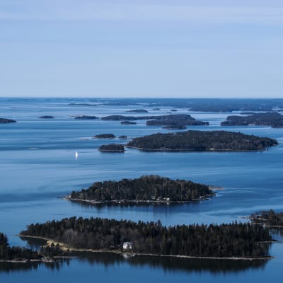 Ilmakuvassa on Niittysaari Espoon edustalla.
