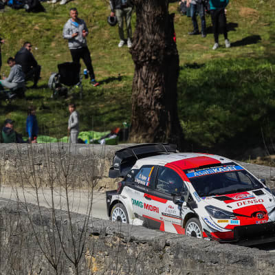 Sebastien Ogier Kroatian MM-rallissa 2021.