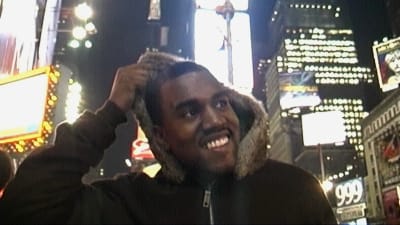 Kanye West i New York.