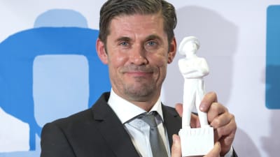 Tommi Korpela vann priset för Bästa manliga skådespelare vid Jussigalan den 19 mars 2016.