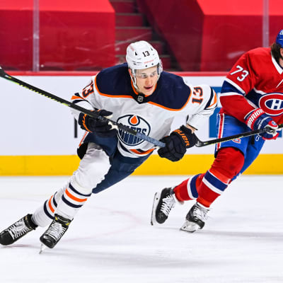 Jesse Puljujärvi fick en assist i matchen mot Montreal.