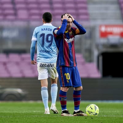 Lionel Messi kuvattuna 16.5.2021