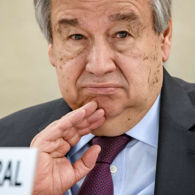 Foto på FN:s generalsekreterare Antonio Guterres