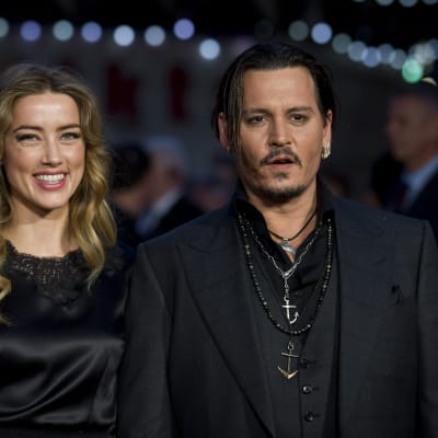 Amber Heard och Johnny Depp 