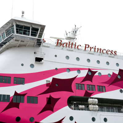 Baltic Princess-kryssningsfartyg. 