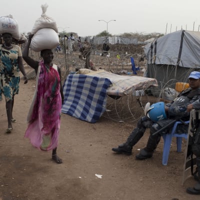 Över 70 procent av kivnnorna som har sökt skydd i FN-läger i huvudstaden Juba har våldtagits under den tre år långa konflikten
