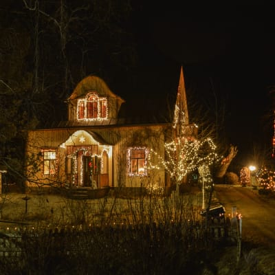 Julbelysning i Forsby, Pedersöre