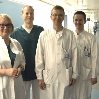 Raili Suojaranta-Ylinen, Seppo Hiippala, Karl Lemström och Jan Kiss
