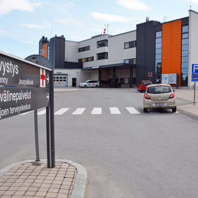 Akutmottagningen vid Seinäjoki centralsjukhus.