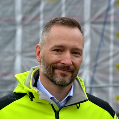 Porträtt av Ulf Stenbacka, teknisk direktör på Vasa sjukvårdsdistrikt.