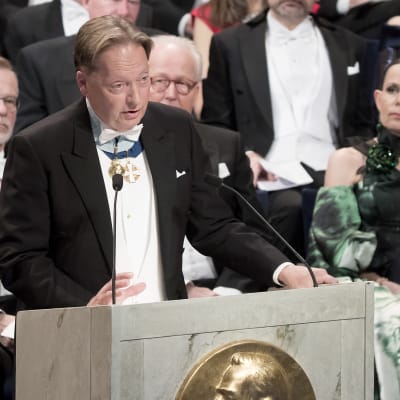 Horace Engdahl under Nobelfesten 2016