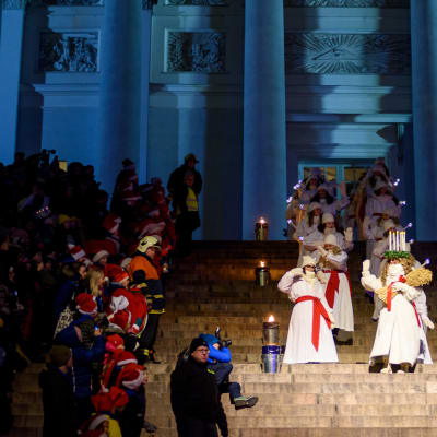Finlands lucia 2018 Elin Qvist. 