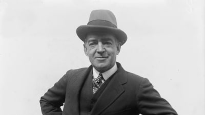 Porträttfoto på Ernest Shackleton