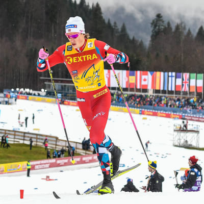 Johannes Hösflot Kläbo hiihti voittoon Oberstdorfissa.