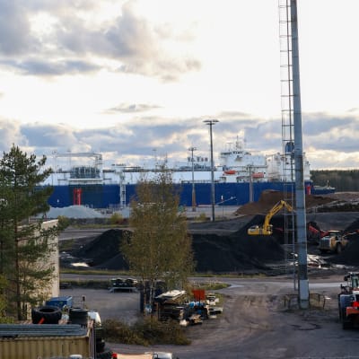 LNG-terminaali Inkoossa.